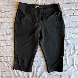 Nike Golf Tour Performance 6 Black Capri Long Shorts